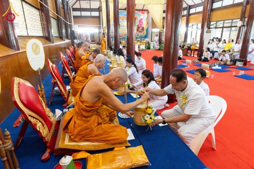 ภาพ No.161306:พิธีบำเพ็ญกุศลอุทิศถวายแด่ พระเดชพระคุณพระพรหมโมลี (อดีตเจ้าคณะจังหวัดสิงห์บุรี) , อดีตเจ้าอาวาสทุกรูป และ พิธีทอดผ้าป่าบำรุงวัด บำรุงโรงเรียน  ณ วัดกลางธนรินทร์ ต.บ้านแป้ง อ.พรหมบุรี จ.สิงห์บุรี วันเสาร์ที่ 5 ตุลาคม พ.ศ. 2567