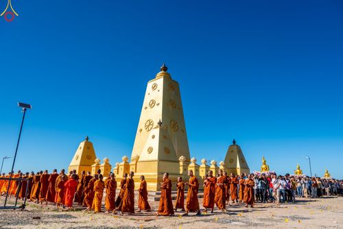 5 งานมหัคคตกุศล ณ วัดสิริวิเวก แขวงจำปาสัก สปป. ลาว วันที่ 1 พฤศจิกายน พ. ศ. 2566