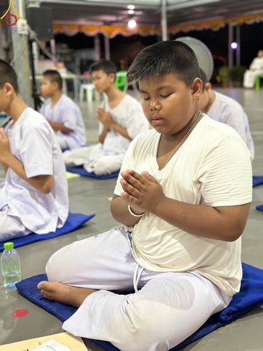 ภาพ No.133237:กิจวัตรกิจกรรมการฝึกตัวก่อนบวช และพิธีตัดปอยผมธรรมทายาท ณ ศูนย์ปฏิบัติธรรมและอบรมเยาวชนเมืองยะลา วันที่ 1-2 เมษายน พ.ศ. 2567