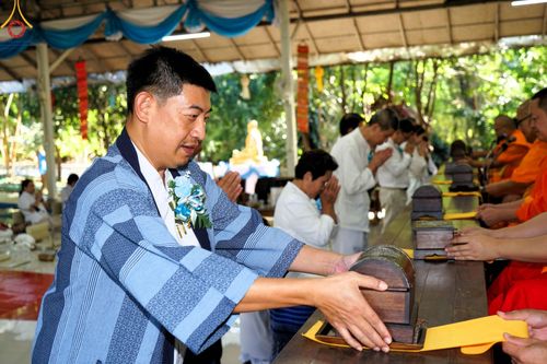 ภาพ No.98263:พิธีทอดกฐินสามัคคี  สร้างอาคารอเนกประสงค์และถนนธรรมรัตนวิถี วันเสาร์ที่ ๒๕ พฤศจิกายน พ.ศ. ๒๕๖๖ ณ ธุดงคสถานลุ่มน้ำฝาง อำเภอฝาง จังหวัดเชียงใหม่