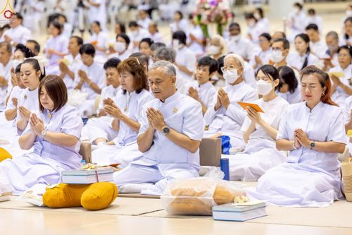 ภาพ No.228046:วันอาทิตย์ที่ 1 มิถุนายน พ.ศ. 2568 พิธีมุทิตาพระอุปสมบทอุทิศชีวิต ณ ห้องแก้วสารพัดนึก 1 วัดพระธรรมกาย