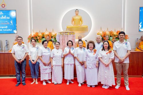 ภาพ No.236688:วันจันทร์ที่ 28 กรกฎาคม พ.ศ. 2568 พิธีทอดผ้าป่าเพื่อปรับปรุงหมู่กุฏิพระ 3 หลัง ณ ศูนย์อบรมเยาวชนกาญจนบุรี ต.เกาะสำโรง อ.เมืองกาญจนบุรี จ.กาญจนบุรี