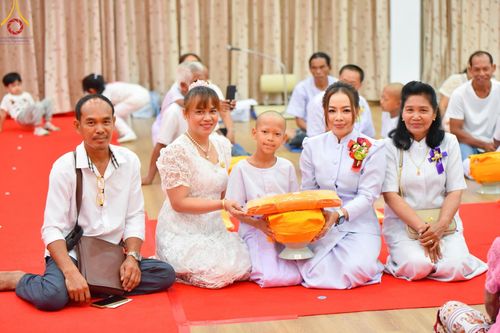 ภาพ No.133604:พิธีบรรพชาสามเณร ณ ศูนย์ปฏิบัติธรรมเขาคิชฌกูฏ จ.จันทบุรี วันที่ 4 เมษายน พ.ศ. 2567