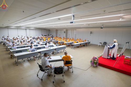 ภาพ No.63406:การสัมมนา World Peace Inner Peace : Lord Buddha 's Social Doctrine to resolve Global Issues ณ อาคาร 100 ปี คุณยายอาจารย์ฯ วัดพระธรรมกาย วันพฤหัสบดี ที่ 25 เมษายน พ.ศ. 2567