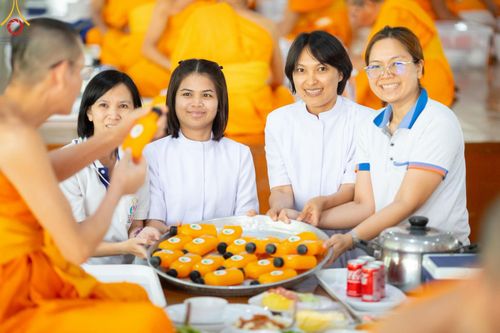 ภาพ No.212635:วันพฤหัสบดีที่ 20 มีนาคม พ.ศ. 2568 พิธีเจริญพระพุทธมนต์ เนื่องในอายุวัฒนมงคลครบ 74 ปี พระภาวนาธรรมวิเทศ วิ. (ภูเบศ ฌานาภิญโญ) ณ หอฉันคุณยายฯ วัดพระธรรมกาย