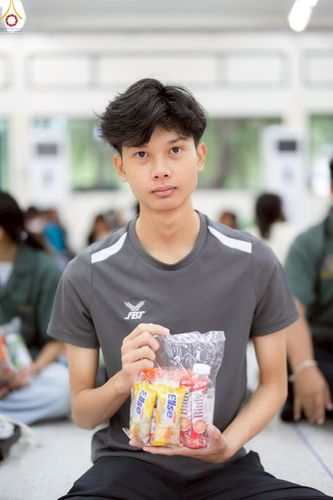 ภาพ No.243041:วันพฤหัสบดีที่ 4 กันยายน พ.ศ. 2568 เวลา 07.00-08.15 น. มหาวิทยาลัยเกษตรศาสตร์ กำแพงแสน ร่วมทำบุญตักบาตร Freshy KU85 พระสงฆ์ 85 รูป