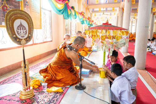 ภาพ No.106463:พิธีทอดผ้าป่าทำนุบำรุงศาสนสถาน ณ วัดใหม่พิบูลย์ผล ต.บางเลน อ.สองพี่น้อง จ.สุพรรณบุรี วันที่ 5 มกราคม พ.ศ. 2567