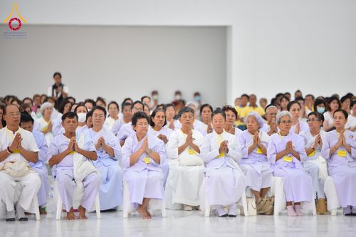 ภาพ No.152479:พิธียกฉัตรขาว 5 ชั้น กางกั้นถวายองค์พระประธาน อาคารปฏิบัติธรรมวัดสายสุวพรรณ ต.คลองสี่ อ.คลองหลวง จ.ปทุมธานี วันเสาร์ที่ 7 กันยายน พ.ศ. 2567