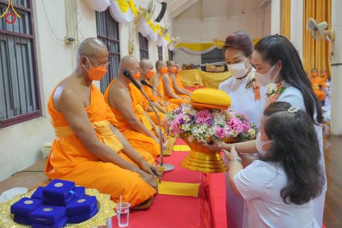 ภาพ No.113901:พิธีทอดผ้าป่าทำนุบำรุงศาสนสถาน ณ วัดอัมพวัน ต.บางม่วง อ.บางใหญ่ จ.นนทบุรี วันที่ 17 มกราคม พ.ศ. 2567