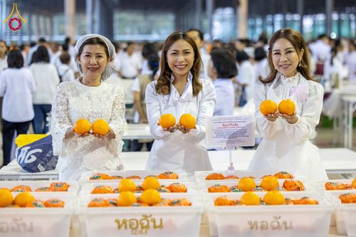 ภาพ No.121546:พิธีถวายภัตตาหารเป็นสังฆทาน แด่คณะพระธรรมยาตรา ปีที่ 12 วันที่ 31 มกราคม พ.ศ. 2567 ณ สภาธรรมกายสากล วัดพระธรรมกาย
