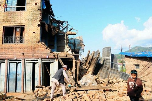 ภาพ No.17115:มูลนิธิธรรมกายช่วยเหลือผู้ประสบภัยแผ่นดินไหวที่ประเทศเนปาล