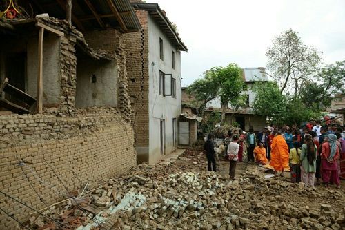 ภาพ No.17158:มูลนิธิธรรมกายช่วยเหลือผู้ประสบภัยแผ่นดินไหวที่ประเทศเนปาล