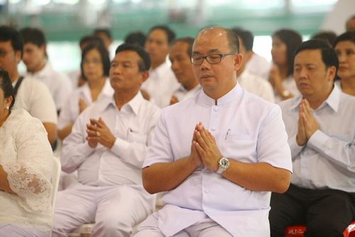 ภาพ No.9388:พิธีเจริญพระพุทธมนต์เพื่อถวายเป็นพระราชกุศล แด่พระบาทสมเด็จพระเจ้าอยู่หัว