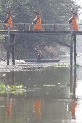 ภาพ No.9677:ประมวลภาพธุดงค์ธรรมชัย ปีที่ 3 วันที่ 5 มกราคม พ.ศ.2557