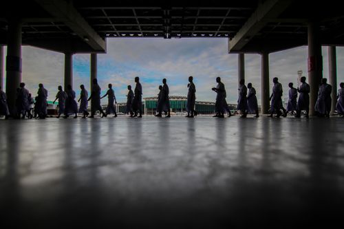 ภาพ No.37979:พิธีเวียนประทักษิณและวันทามหาธรรมกายเจดีย์