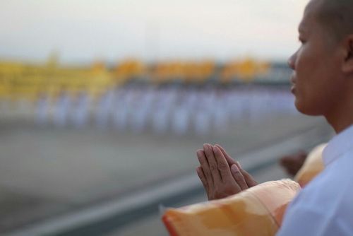 ภาพ No.8146:ประมวลภาพพิธีบรรพชาสามเณรในโครงการบวชพระ 1 แสนรูป ณ วัดพระธรรมกาย