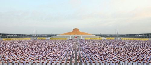 ภาพ No.8155:ประมวลภาพพิธีบรรพชาสามเณรในโครงการบวชพระ 1 แสนรูป ณ วัดพระธรรมกาย