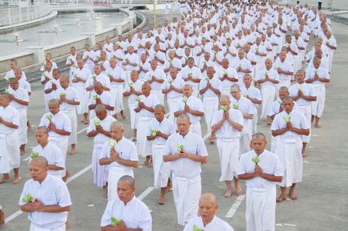 ภาพ No.8162:ประมวลภาพพิธีบรรพชาสามเณรในโครงการบวชพระ 1 แสนรูป ณ วัดพระธรรมกาย