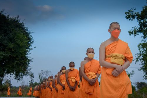 ภาพ No.40570:กิจวัตรพระธรรมทายาท จ.บุรีรัมย์