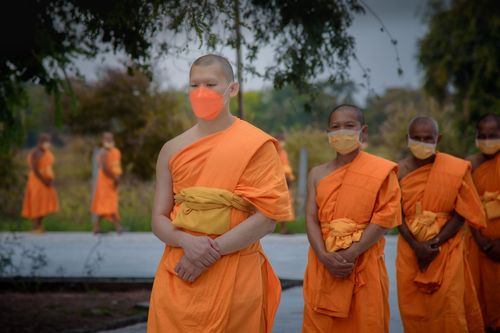 ภาพ No.40573:กิจวัตรพระธรรมทายาท จ.บุรีรัมย์