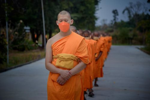 ภาพ No.40572:กิจวัตรพระธรรมทายาท จ.บุรีรัมย์