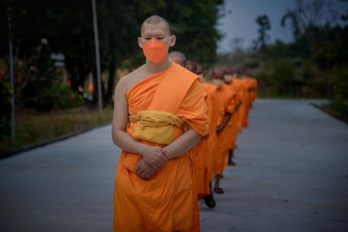 ภาพ No.40574:กิจวัตรพระธรรมทายาท จ.บุรีรัมย์