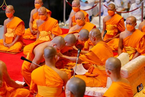 ภาพ No.46406:ประมวลภาพพิธีอุปสมบทอุทิศชีวิตสามเณรเปรียญธรรม 17 รูป ในวันวิสาขบูชา พ.ศ.  2565