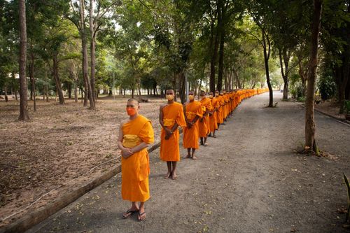 ภาพ No.40569:กิจวัตรพระธรรมทายาท จ.บุรีรัมย์