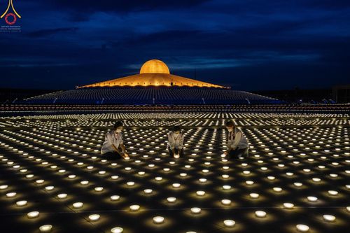 ภาพ No.47124:ประมวลภาพพิธีฉลองชัยสวดธรรมจักร ครบ 4,444,444,444 จบ