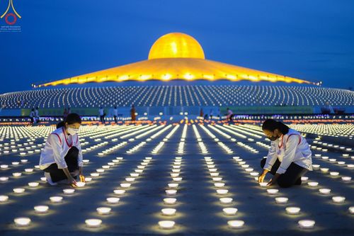 ภาพ No.47123:ประมวลภาพพิธีฉลองชัยสวดธรรมจักร ครบ 4,444,444,444 จบ