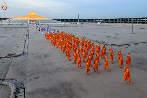 ภาพ No.47147:ประมวลภาพพิธีฉลองชัยสวดธรรมจักร ครบ 4,444,444,444 จบ