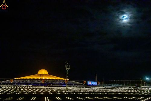 ภาพ No.48284:ประมวลภาพพิธีจุดประทีป เนื่องในวันอาสาฬหบูชา ประจำปี 2565