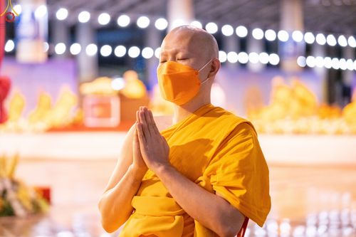 ภาพ No.48314:ประมวลภาพพิธีจุดประทีป เนื่องในวันอาสาฬหบูชา ประจำปี 2565