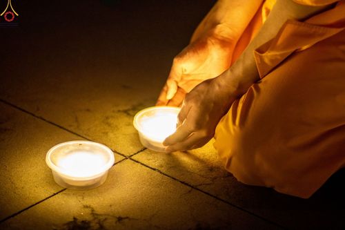 ภาพ No.48351:ประมวลภาพพิธีจุดประทีป เนื่องในวันอาสาฬหบูชา ประจำปี 2565