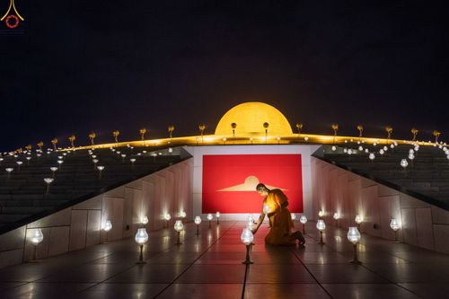 ภาพ No.48355:ประมวลภาพพิธีจุดประทีป เนื่องในวันอาสาฬหบูชา ประจำปี 2565