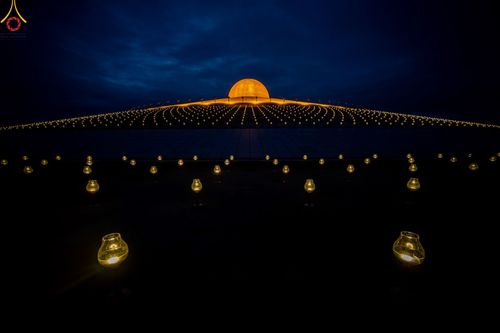 ภาพ No.48347:ประมวลภาพพิธีจุดประทีป เนื่องในวันอาสาฬหบูชา ประจำปี 2565