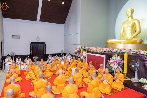 ภาพ No.46414:ประมวลภาพพิธีอุปสมบทอุทิศชีวิตสามเณรเปรียญธรรม 17 รูป ในวันวิสาขบูชา พ.ศ.  2565