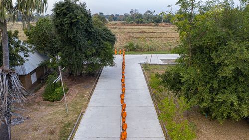 ภาพ No.40589:กิจวัตรพระธรรมทายาท จ.บุรีรัมย์