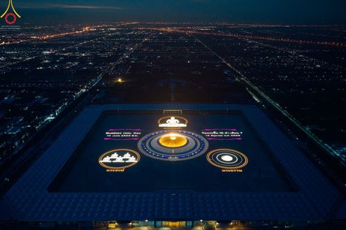 ภาพ No.47055:ประมวลภาพพิธีฉลองชัยสวดธรรมจักร ครบ 4,444,444,444 จบ