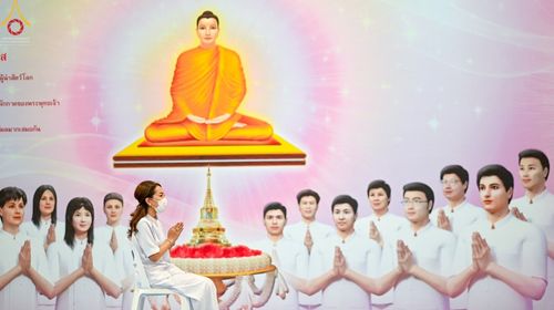 ภาพ No.47050:ประมวลภาพพิธีฉลองชัยสวดธรรมจักร ครบ 4,444,444,444 จบ