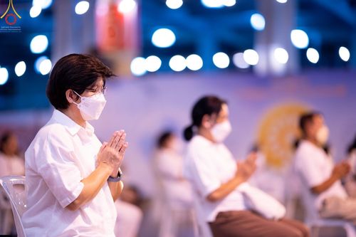 ภาพ No.47087:ประมวลภาพพิธีฉลองชัยสวดธรรมจักร ครบ 4,444,444,444 จบ