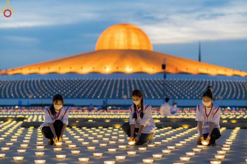 ภาพ No.47093:ประมวลภาพพิธีฉลองชัยสวดธรรมจักร ครบ 4,444,444,444 จบ