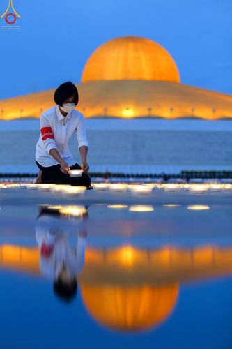 ภาพ No.47094:ประมวลภาพพิธีฉลองชัยสวดธรรมจักร ครบ 4,444,444,444 จบ