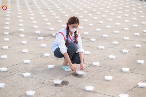 ภาพ No.47100:ประมวลภาพพิธีฉลองชัยสวดธรรมจักร ครบ 4,444,444,444 จบ