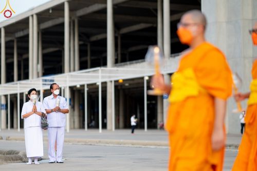 ภาพ No.47113:ประมวลภาพพิธีฉลองชัยสวดธรรมจักร ครบ 4,444,444,444 จบ