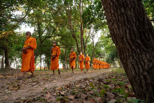 ภาพ No.40600:กิจวัตรพระธรรมทายาท จ.บุรีรัมย์