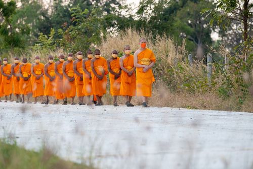 ภาพ No.40597:กิจวัตรพระธรรมทายาท จ.บุรีรัมย์