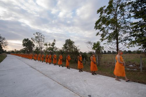 ภาพ No.40601:กิจวัตรพระธรรมทายาท จ.บุรีรัมย์