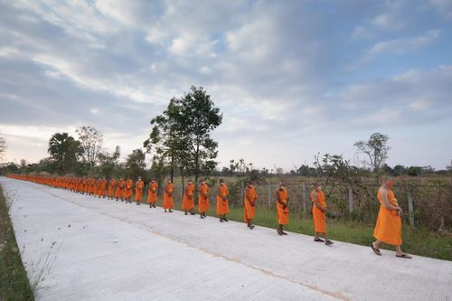 ภาพ No.40613:กิจวัตรพระธรรมทายาท จ.บุรีรัมย์