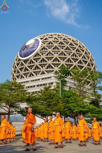 ภาพ No.43293:พิธีอัญเชิญมยุรนาวากาศ บูชาธรรมมหาปูชนียาจารย์ ชุดที่ 2 วันพฤหัสบดีที่ 3 กุมภาพันธ์ พ.ศ. 2565